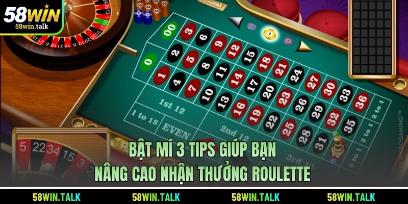 Bật mí 3 tips giúp bạn nâng cao nhận thưởng Roulette