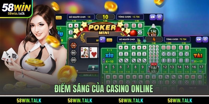 Điểm sáng của Casino online